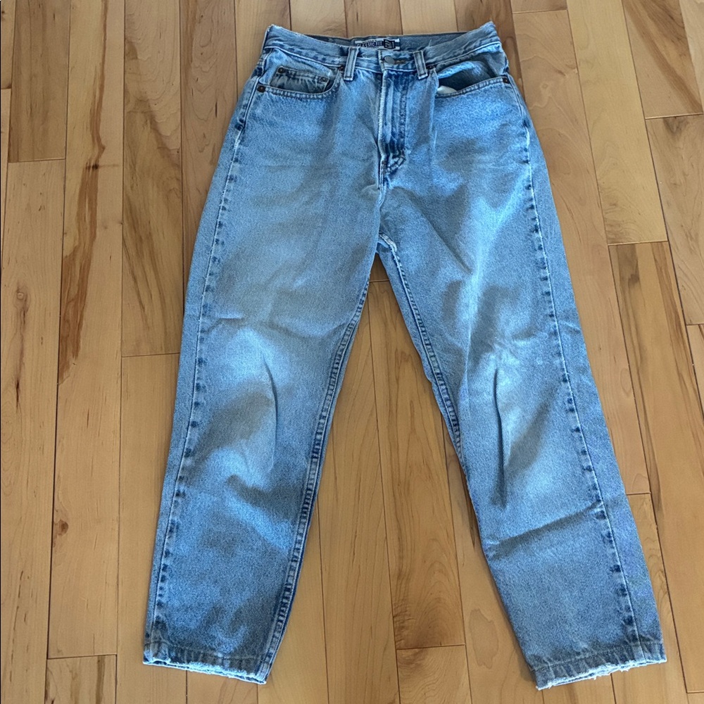 Vintage Gap Women's Classic Fit Light Blue Jeans